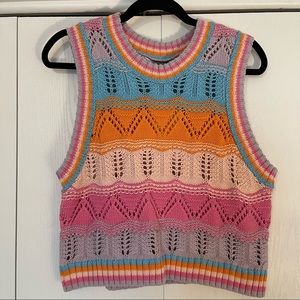 Zara sweater tank